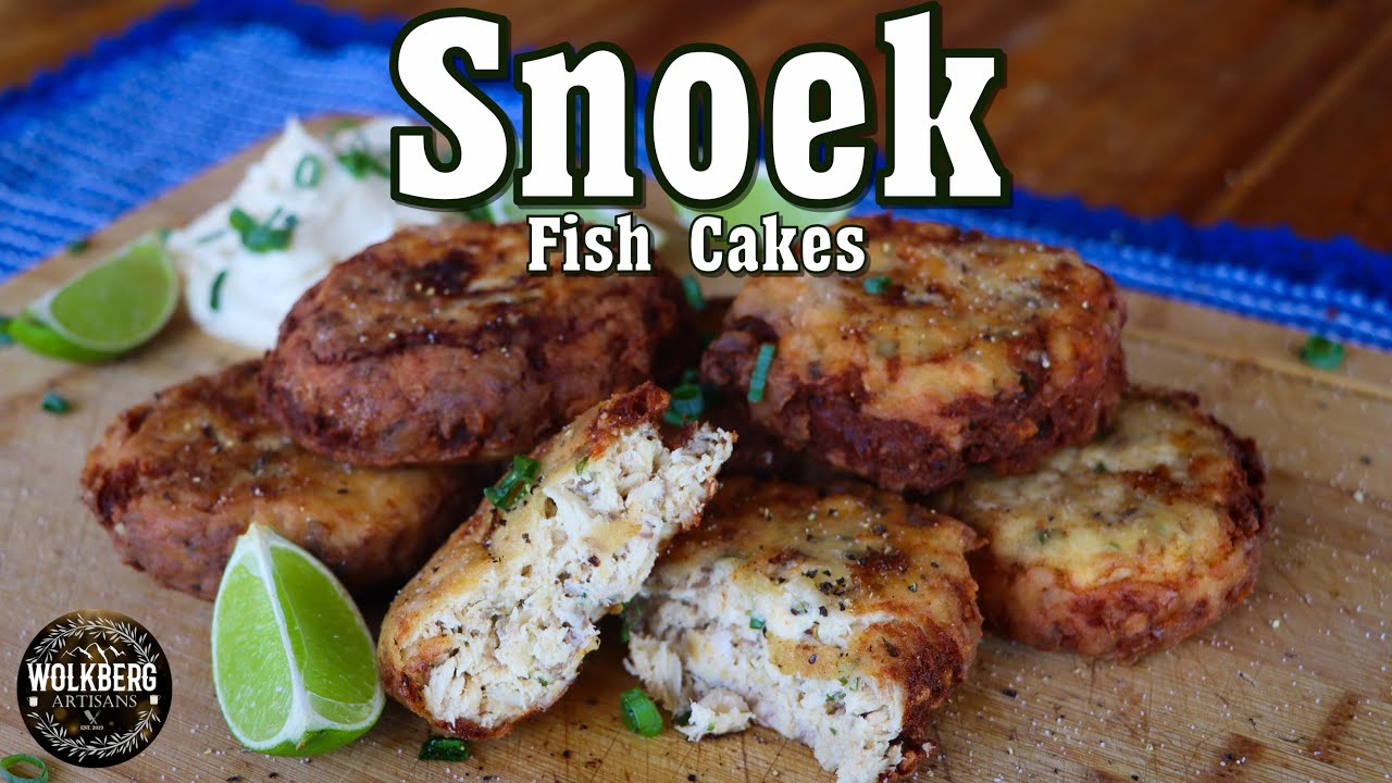 Crispy Fried Snoek Fish Cakes Recipe | South African food | How to make | Snoek Recipes | Braai