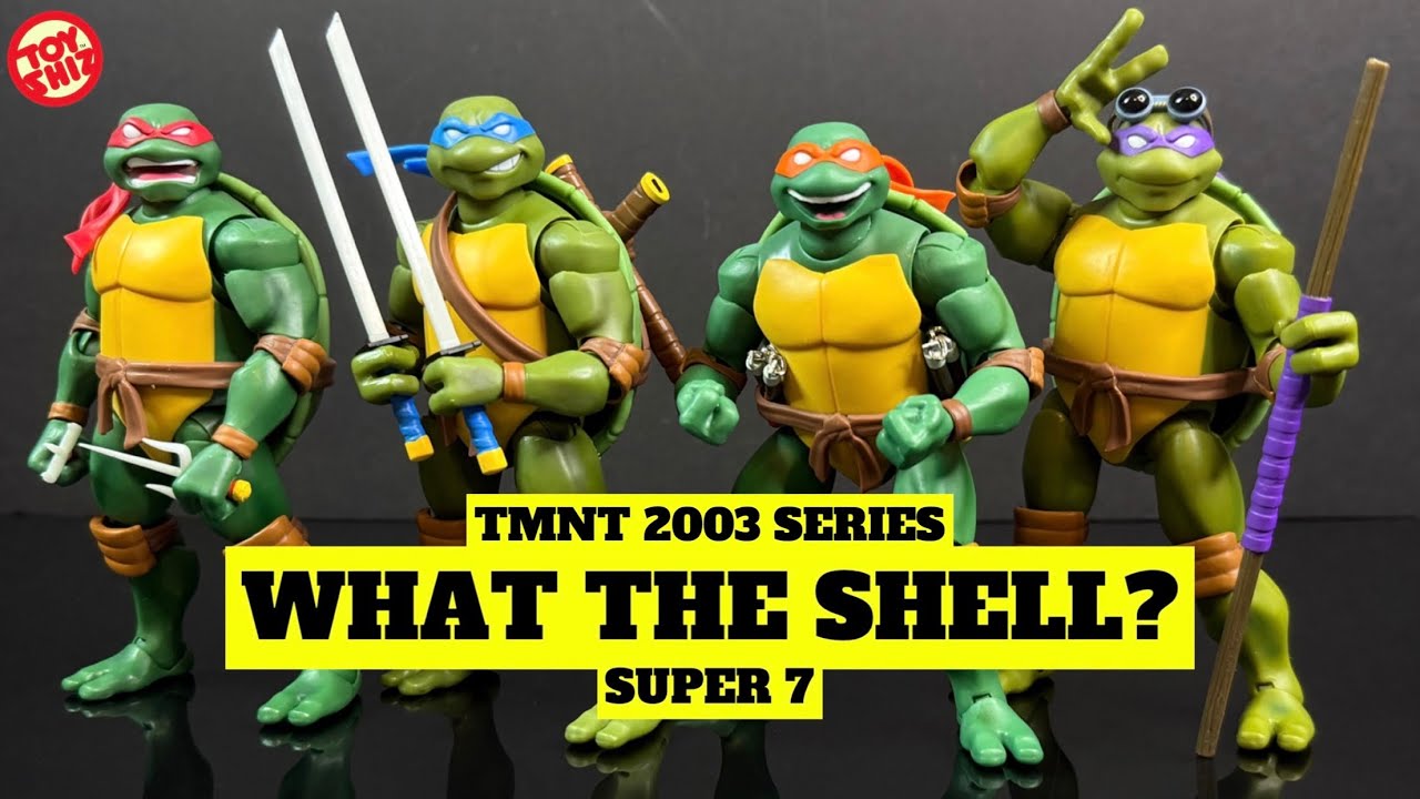 2025 TMNT 2003 ULTIMATES | Wave One | Super 7