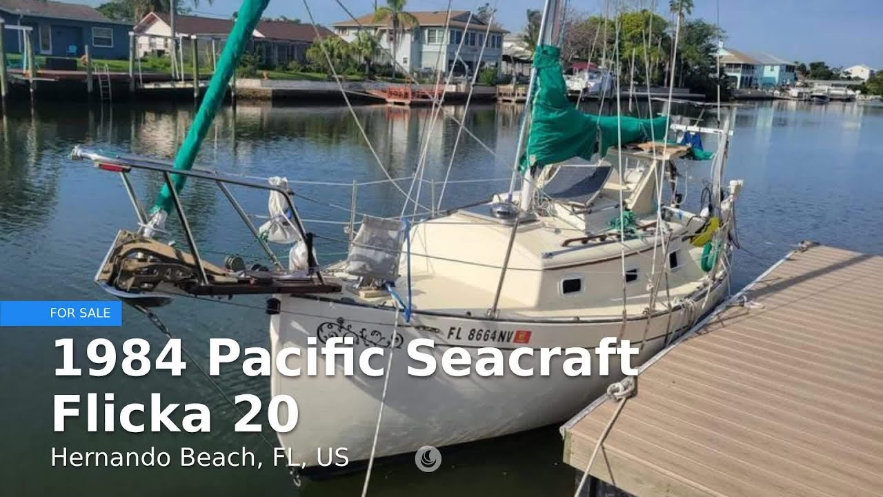 1984 Pacific Seacraft Flicka 20 for sale in Hernando Beach, FL, US