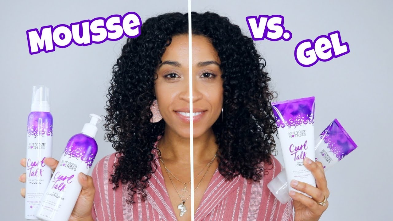 Not Your Mother's Curl Talk Battle | Mousse Vs.Gel