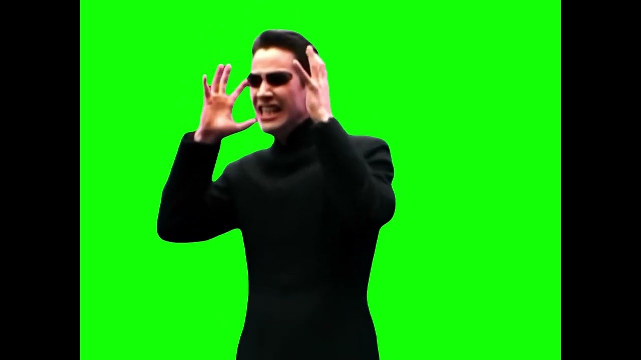 Keanu Reeves Screaming meme - The Matrix: Reloaded