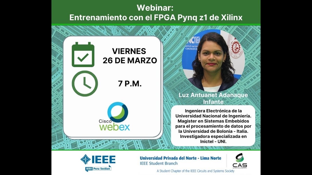 Webinar: Entrenamiento con el FPGA Pynq z1 de Xilinx