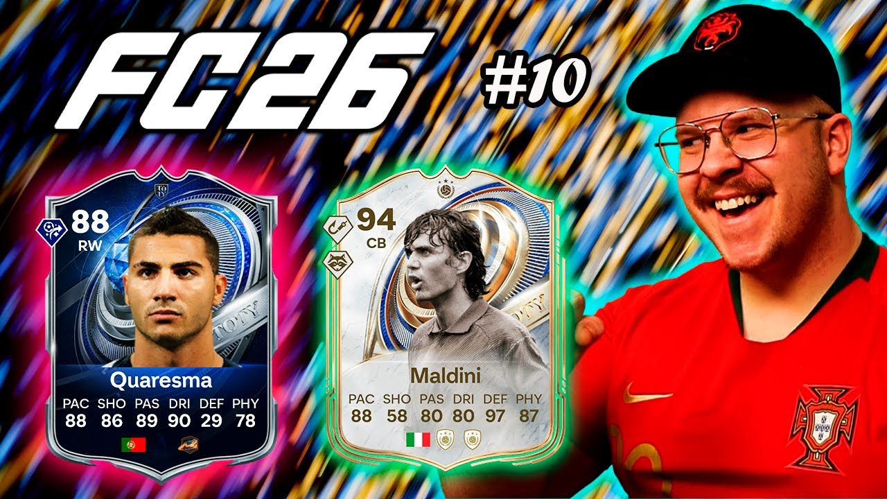 I FINALLY GOT QUARESMA + TOTY MALDINI - Road To Ricardo Quaresma FC26 #10