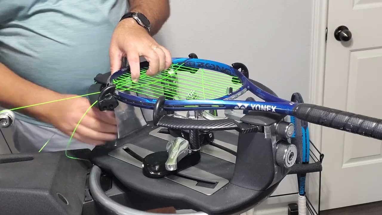 Пошаговая инструкция по установке струн на Yonex Ezone 98 2020 года