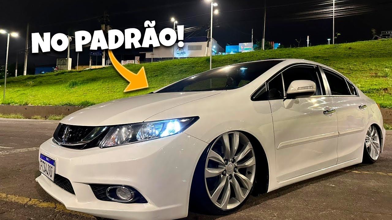 CIVIC G9 SUSPENSÃO A AR RODAS KIA 18 CONFIRA