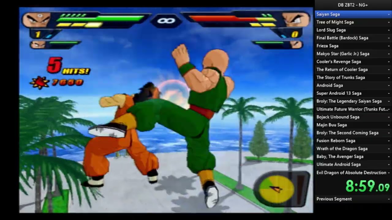 DBZBT2 New Game + 4 Hours 44 Minutes 18 Seconds