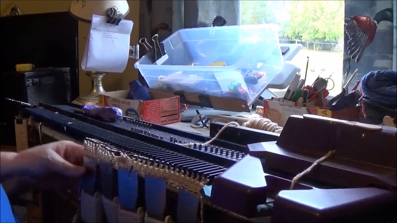 Sweater Machine Basics part 2