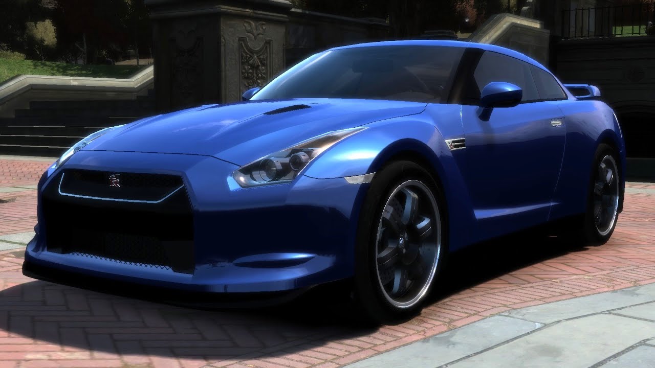 GTA IV - Nissan GT R R35 Crash Testing - ThunderLY