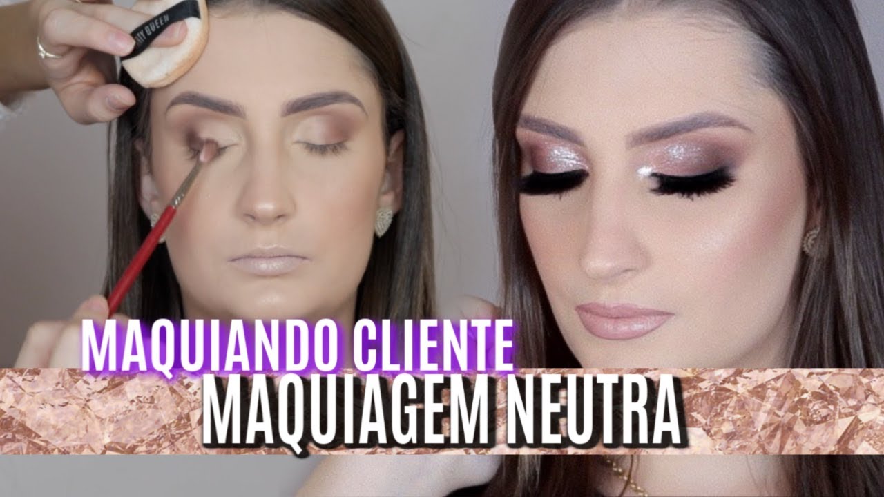 MAQUIANDO CLIENTE ESFUMADO NEUTRO | Amanda Pastore