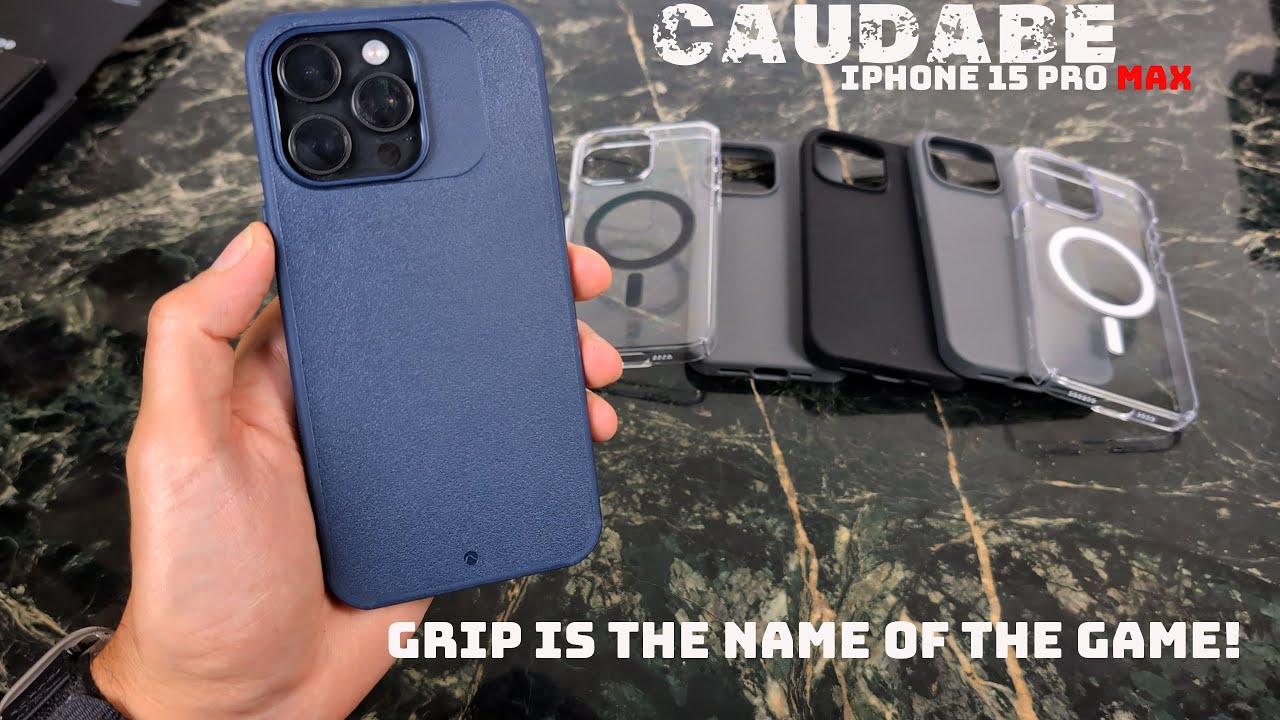 iPhone 15 pro Max Caudabe Case Review : Grip, Grip, Grip!