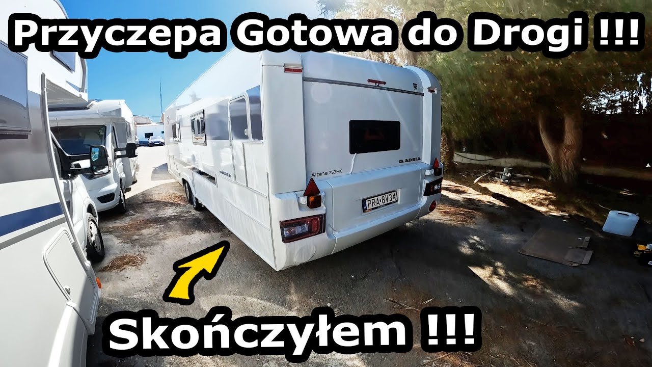 Taśma Klejąca do Odbudowy Przyczepy? - Czy to się Sprawdzi? *Przyczepa Kempingowa GOTOWA !!! #916