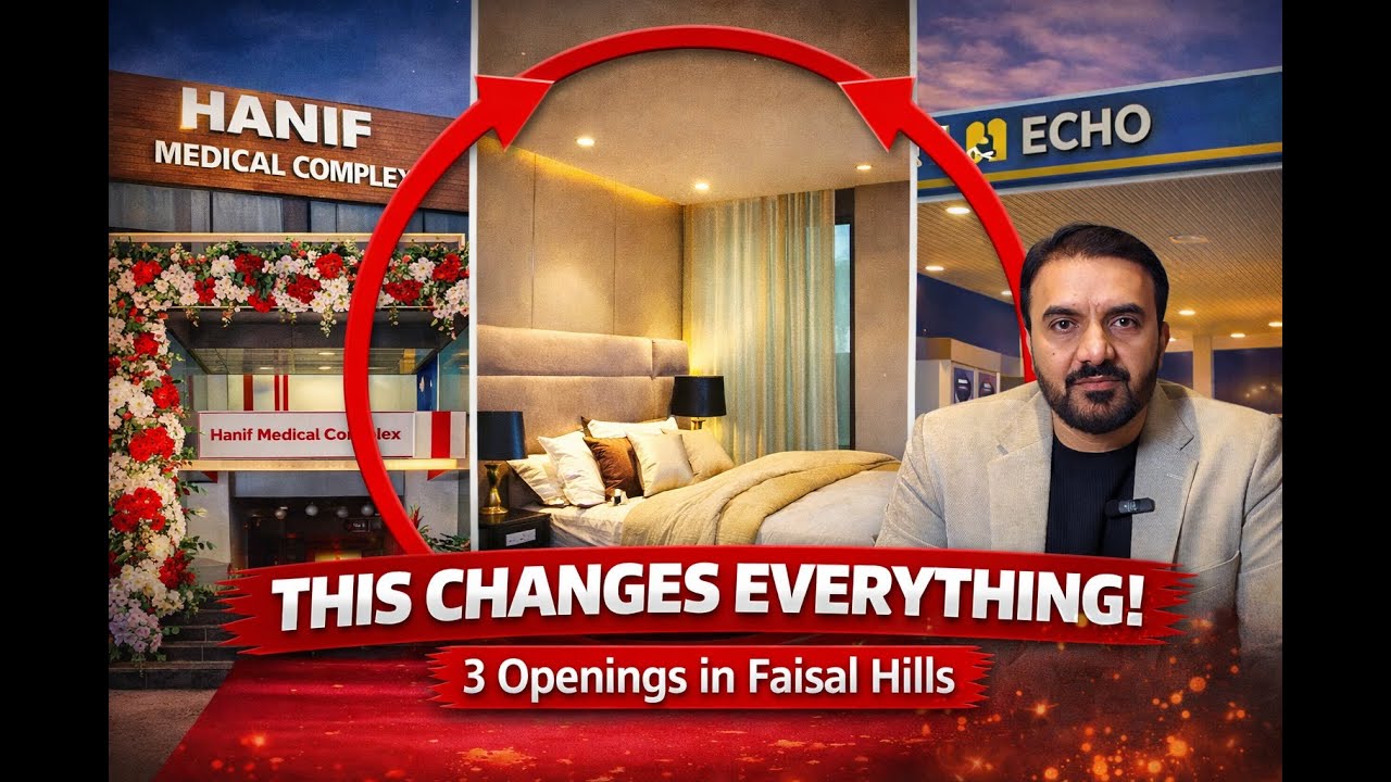 This Changes Everything! 3 Big Openings in Faisal Hills 🔥 Investment Update
