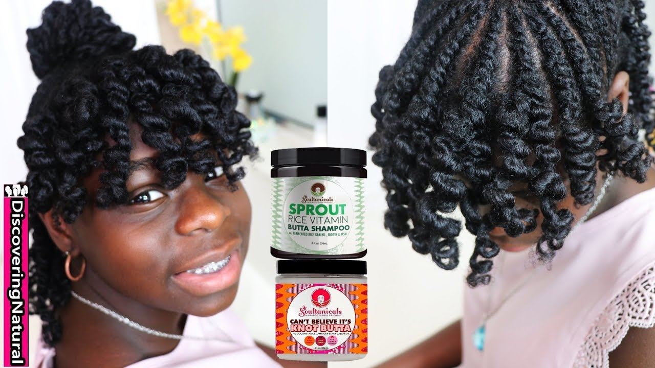 Hairstyle for Natural Hair for School and Festival ft. Soultanical