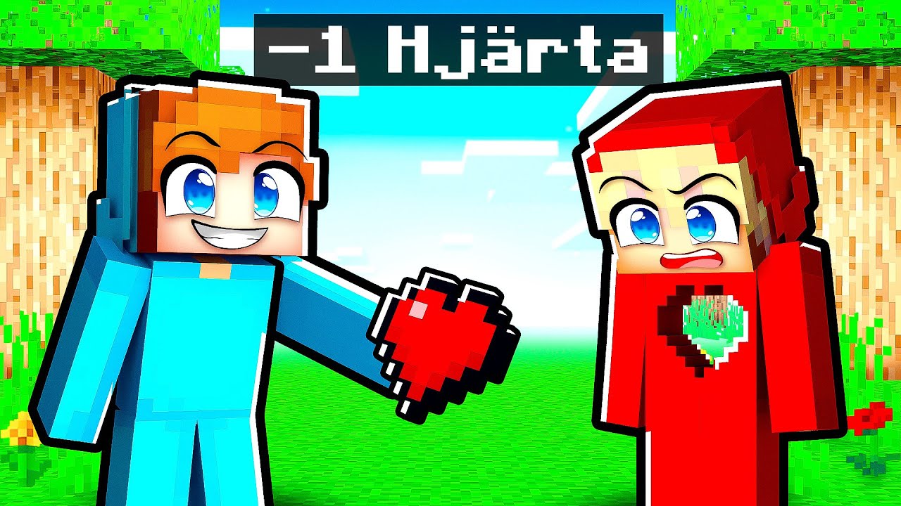 Prankar Affe Med Att Stjäla Hjärtan i Minecraft!
