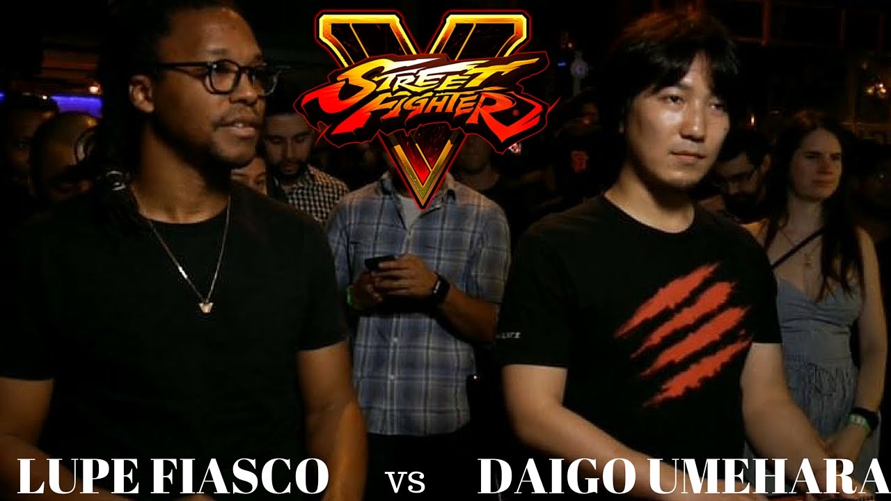Street Fighter V: Lupe Fiasco vs Daigo Umehara!