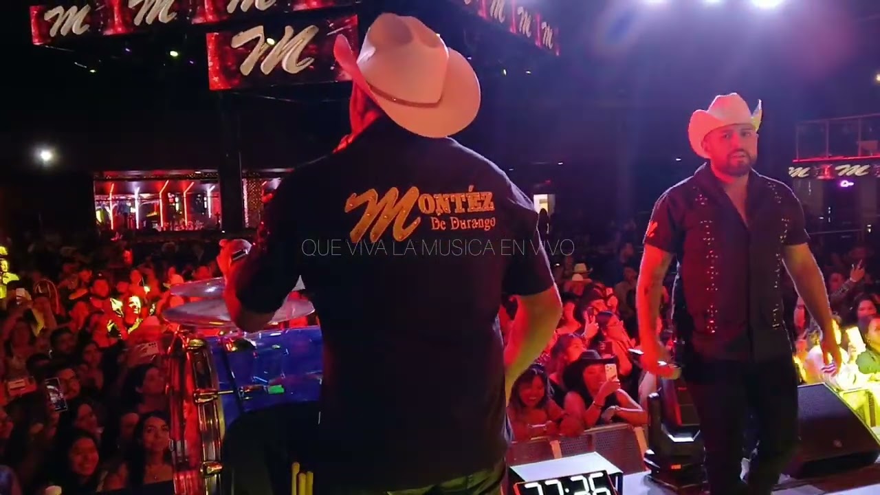 Montez De Durango Éxitos En Vivo 2025 @quevivalamusicaenvivo