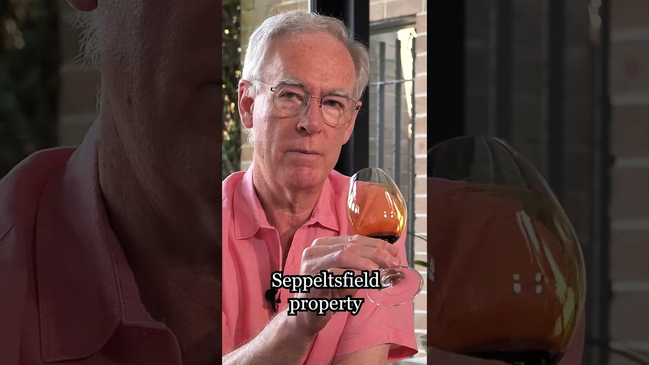 A century old wine in the glass!