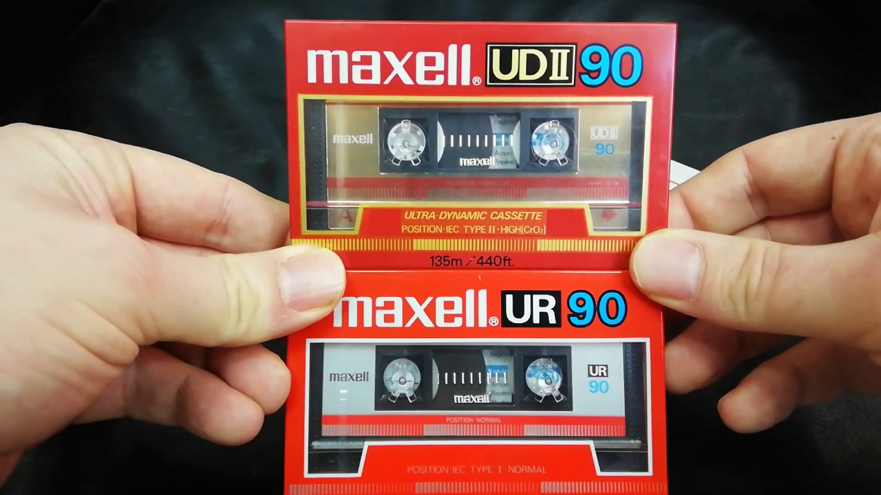 Кассета Maxell UDII / UDS-II Type 2 1985 года &mdash; &laquo;начальный уровень&raquo; никогда больше не был так хор...