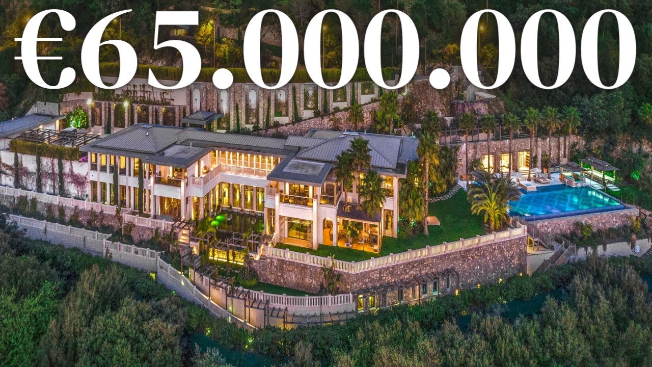 Inside the Iconic 65.000.000€ Super Mega Mansion, Villa Alang-Alang in Cannes, France!