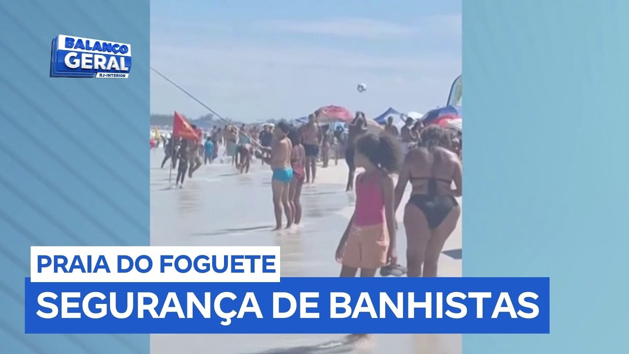Pesca próximo de banhistas gera reclamações em praia de Cabo Frio (RJ)