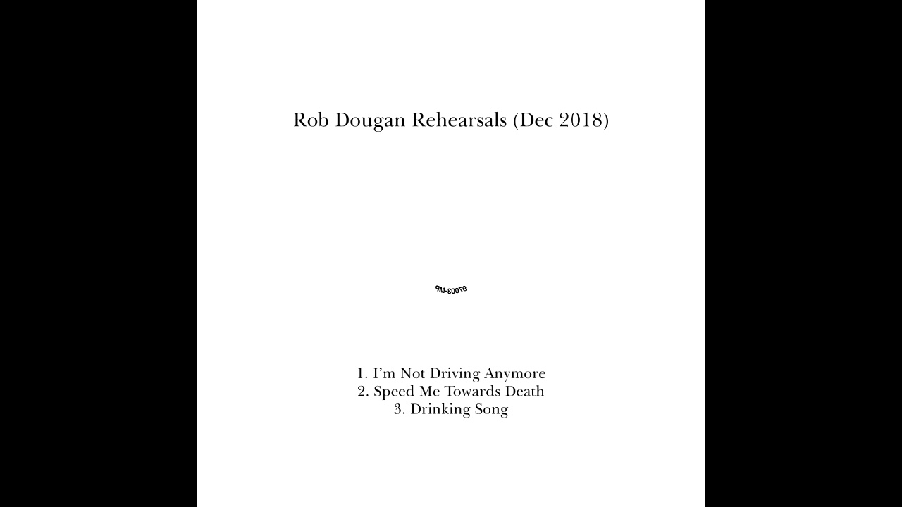 Rob Dougan Rehearsals