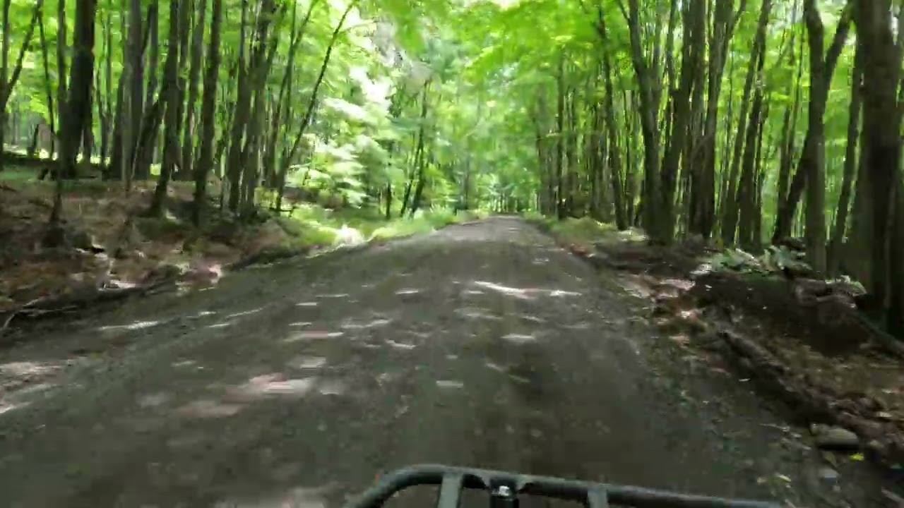 ATV on O&W Rail Trail July 8, 2023