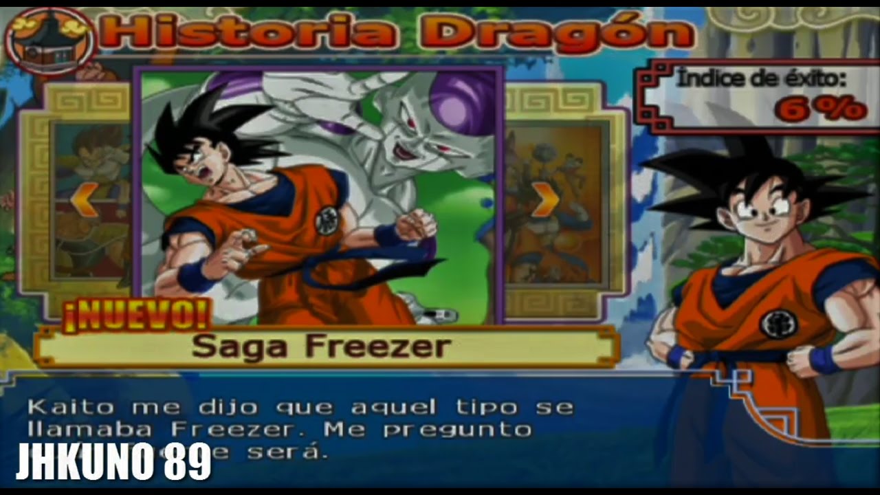 DRAGON BALL BUDOKAI TENKAICHI 3 / MODO HISTORIA EN ESPAÑOL LATINO SAGA FREEZER PARTE 1