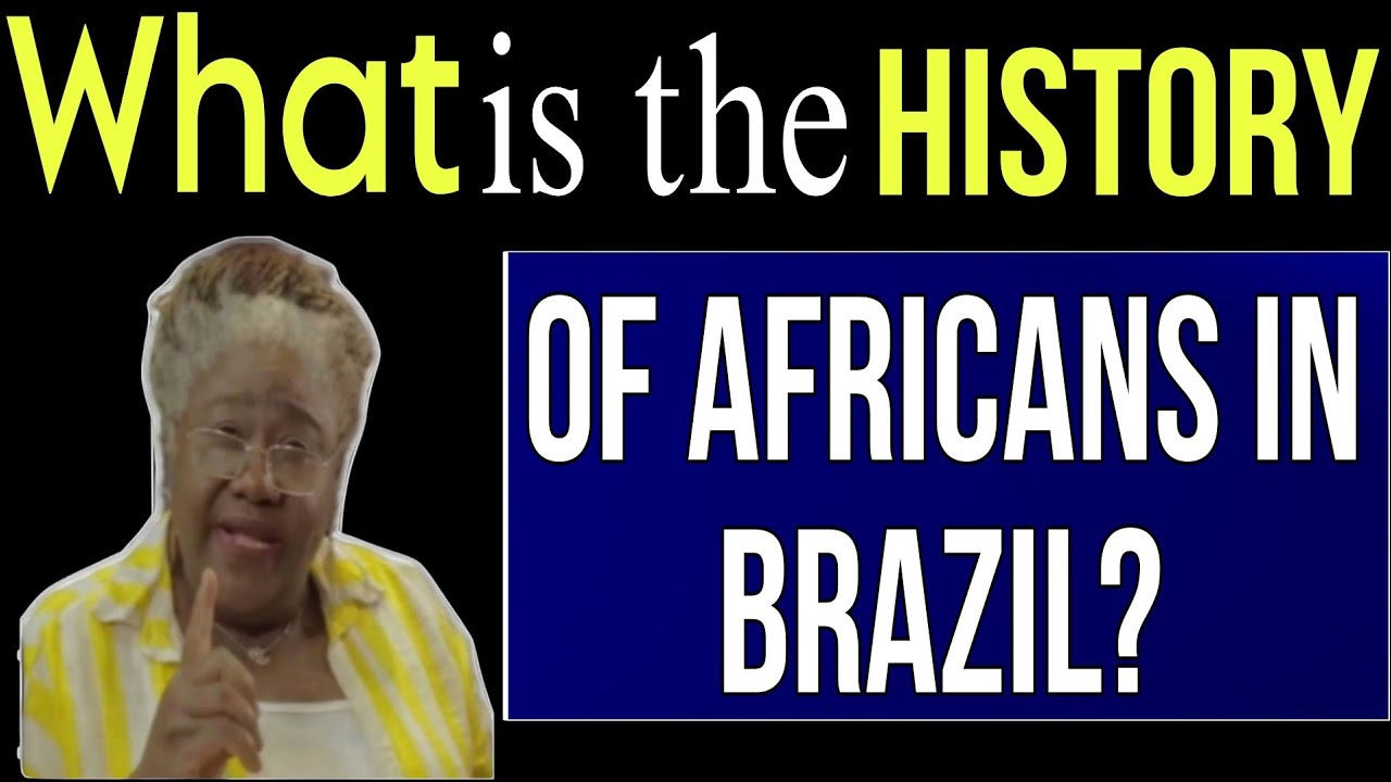 What is the history of Africans in Brazil?