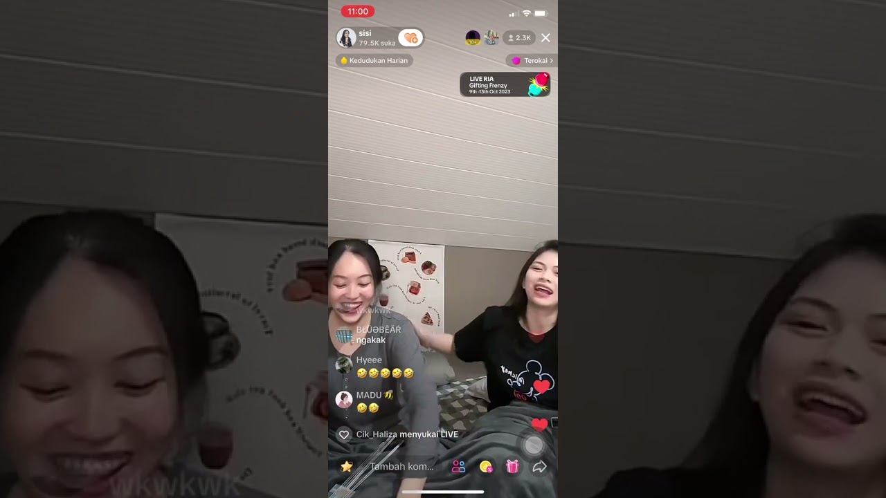 Sisi/biwa makan romantis live 9/10/23