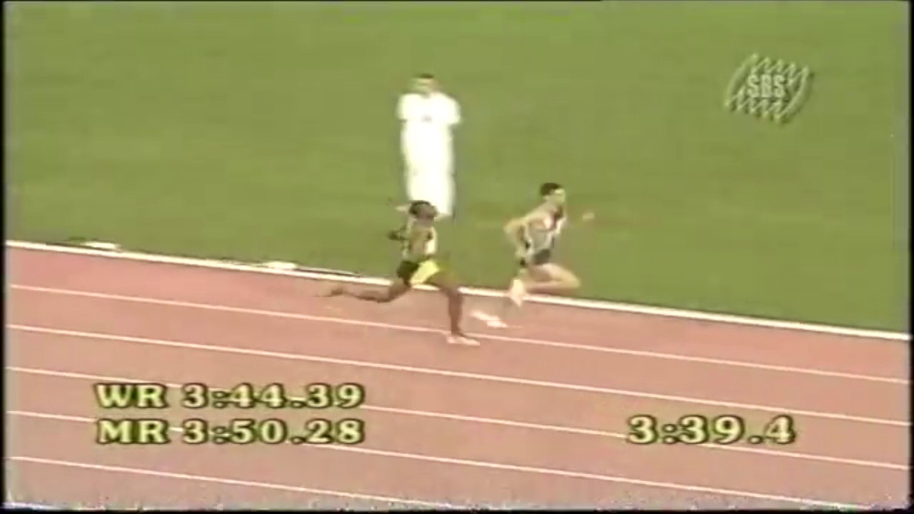 All five world records of Hicham El Guerrouj