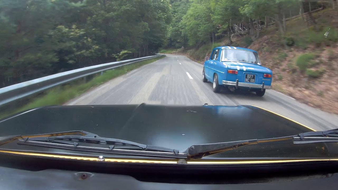 Montée historique trois épis 2018  SIMCA RALLYE 3  co-pilote 