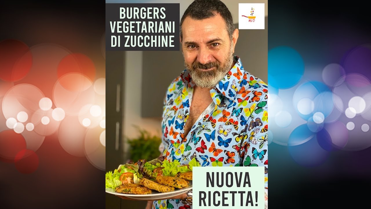 Burgers vegetariani di zucchine