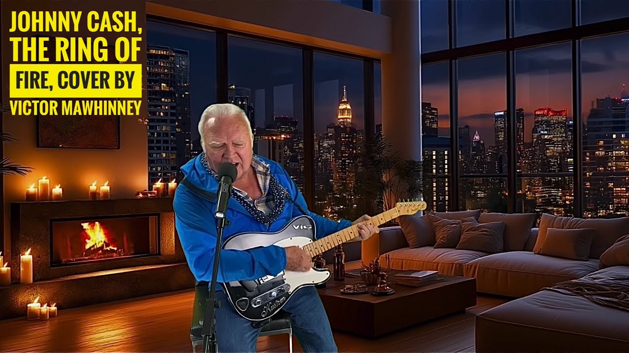 Johnny Cash / The Ring Of Fire ￼￼/ cover by Victor Mawhinney ￼