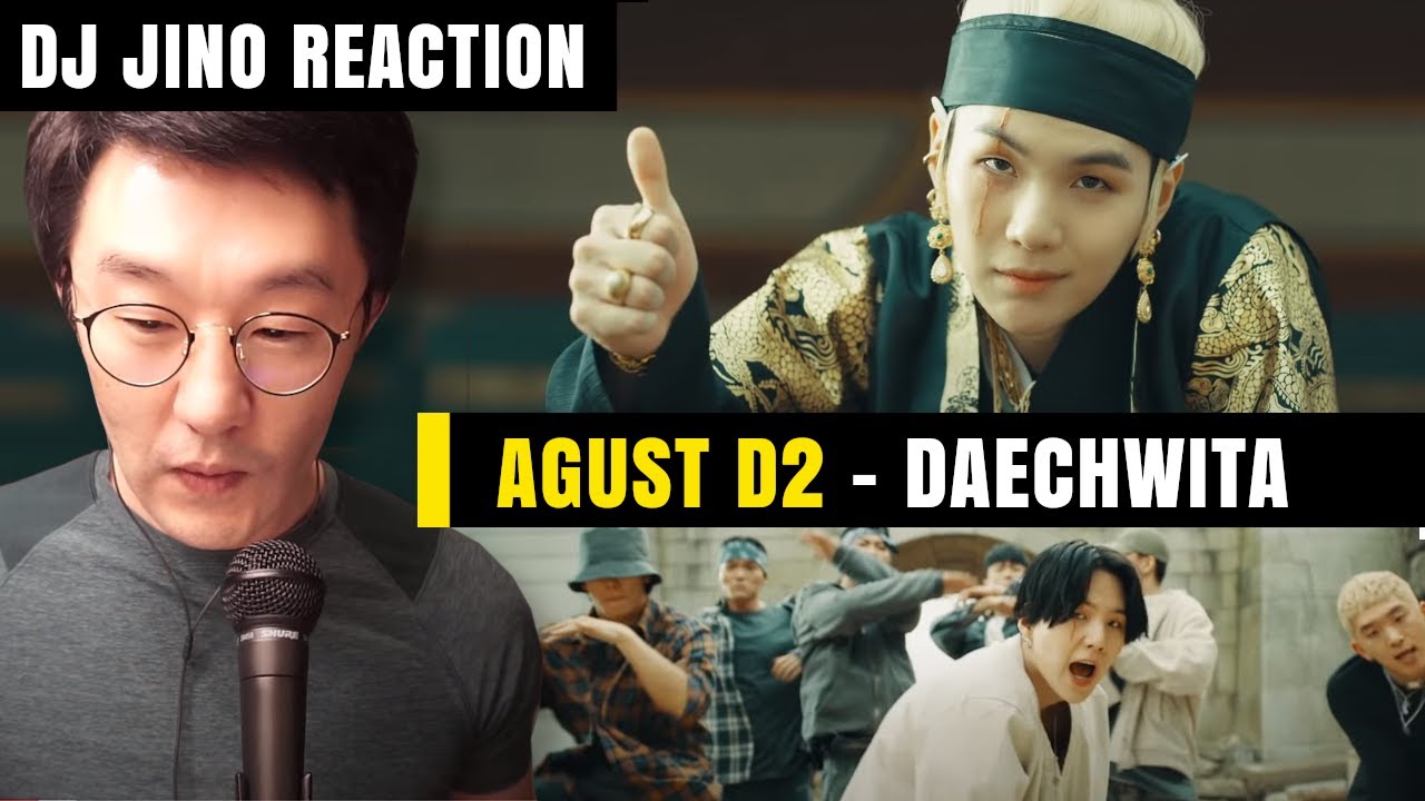 DJ REACTION to KPOP - AGUST D -  DAECHWITA, D2 REACTION PART 1