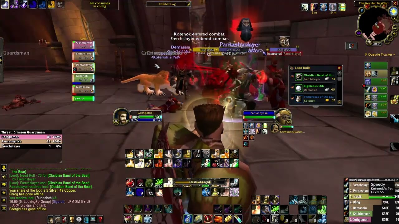 Hardcore moments from RoT and GoW