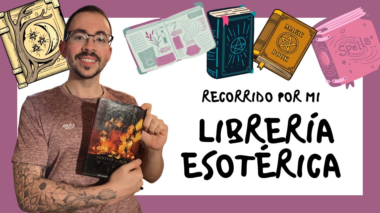 RECORRIDO por mi LIBRERÍA ESOTÉRICA: Tarot, Magia, Rituales, Mancias, ¡y Mucho Más!