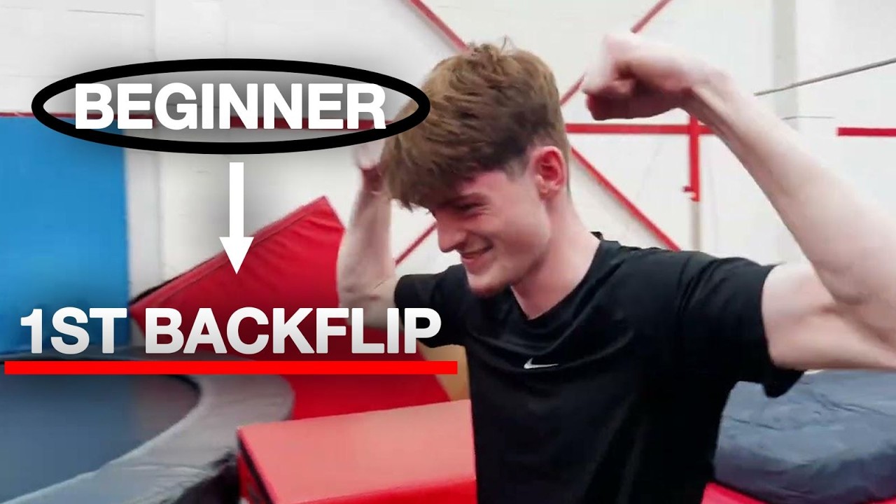 The Simple Process That’ll Help You Land Your 1st Backflip! 