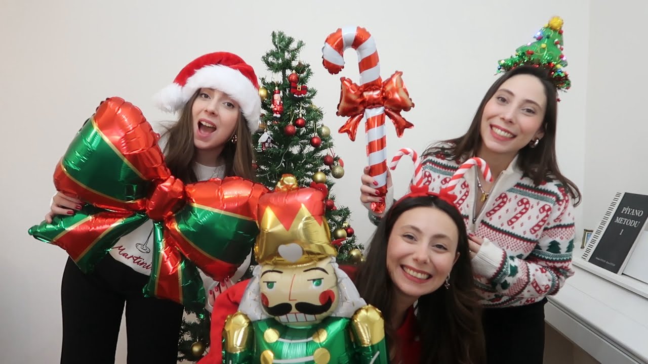 7.Geleneksel Kardeş Yeni Yıl Videosu | Ağacımızı süsledik 🎄| 