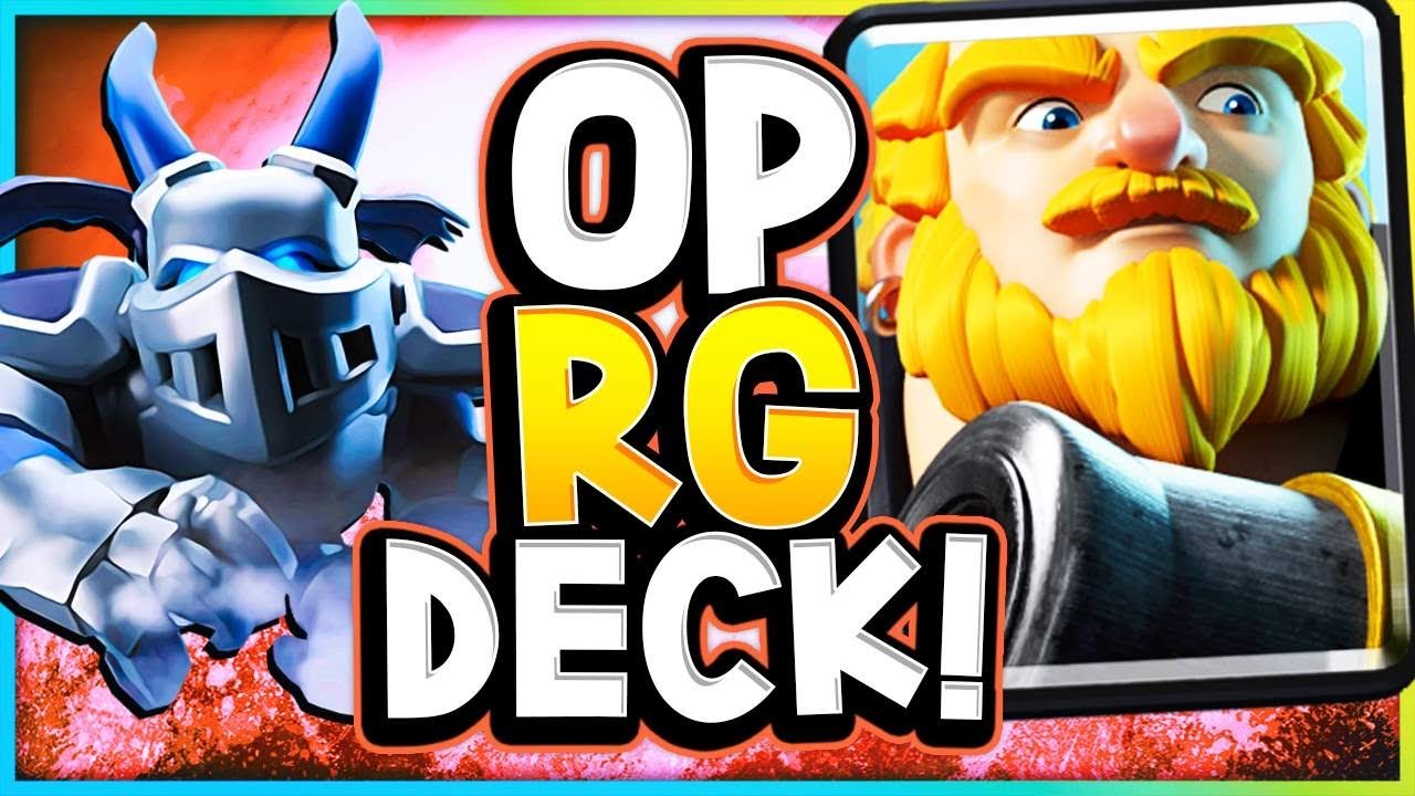 TOP LADDER PUSH with BEST RG DECK! - CLASH ROYALE