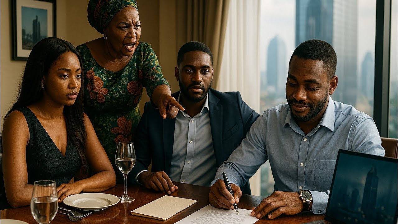 After Meeting Her Lover, Wife and Family Forced Husband to Sign a Prenup —Unaware He Own The Com