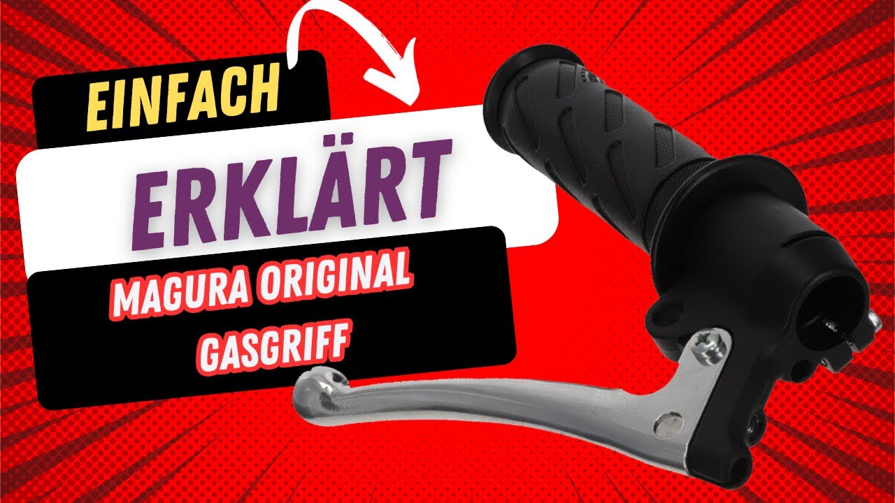 Gleitstein / Schieber montieren beim Magura original Gasgriff! TOP Griff seit Jahren!