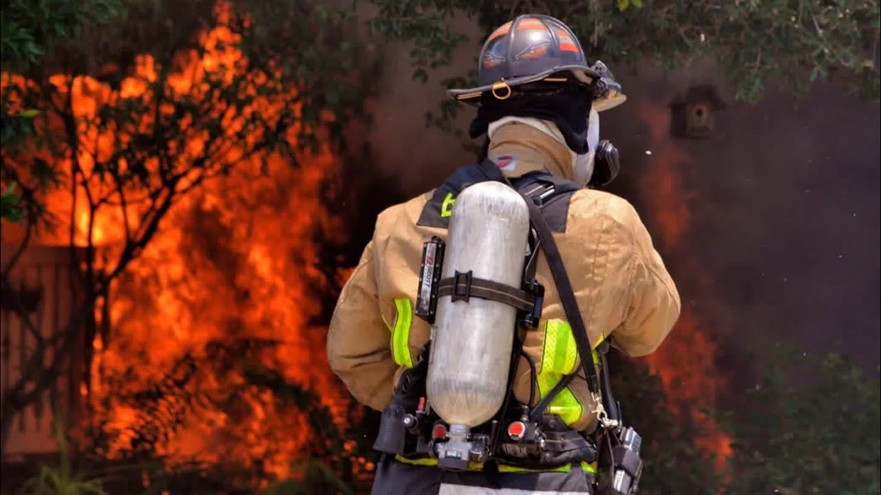 Historic House Structure Fire - Melbourne FL 2016