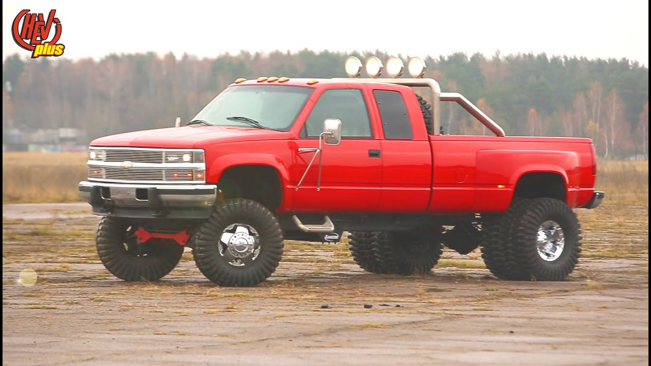 Пикап-МОНСТР! Chevrolet K-3500! Обзор и тест-драйв!