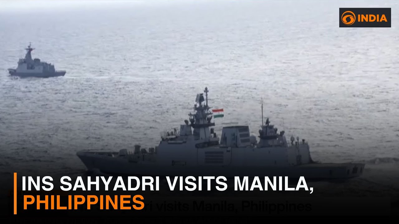 INS Sahyadri visits Manila, Philippines