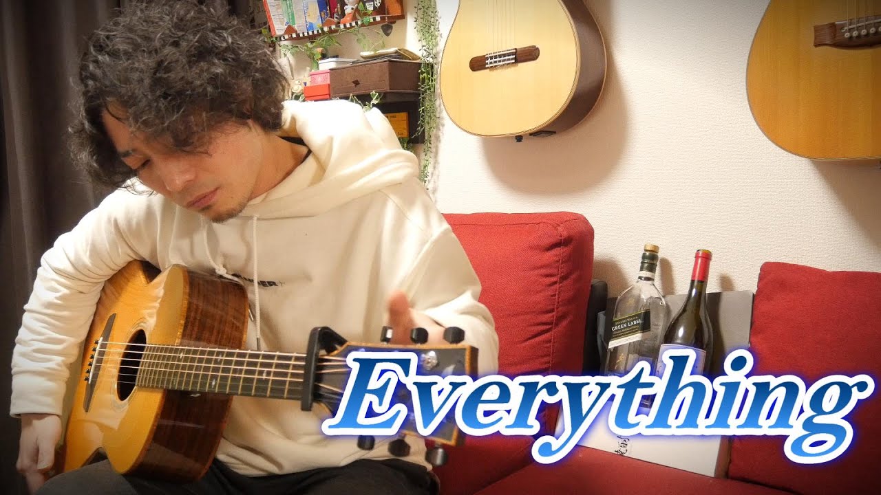 (TAB有)MISIA「Everything」Fingerstyle solo guitar By龍藏Ryuzo