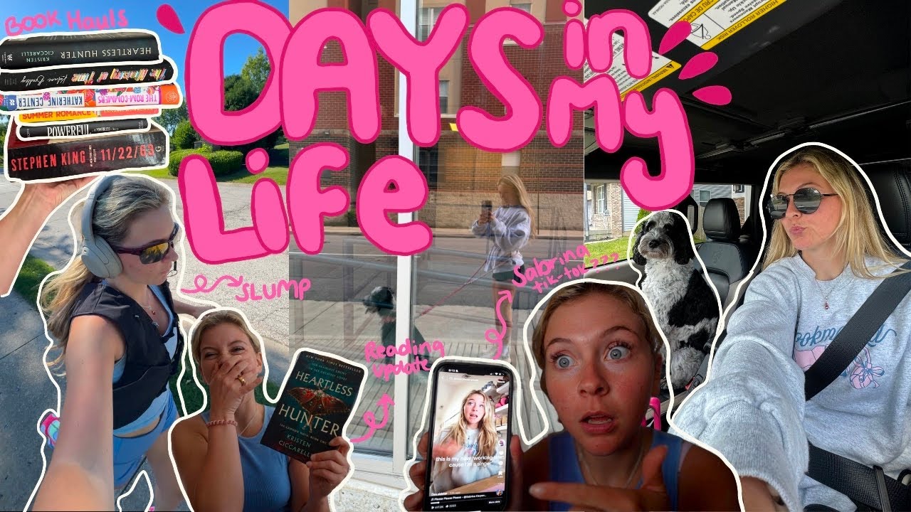 Spend a few days with me 💿✨⎮ New books, Decluttering, Life slumps and more