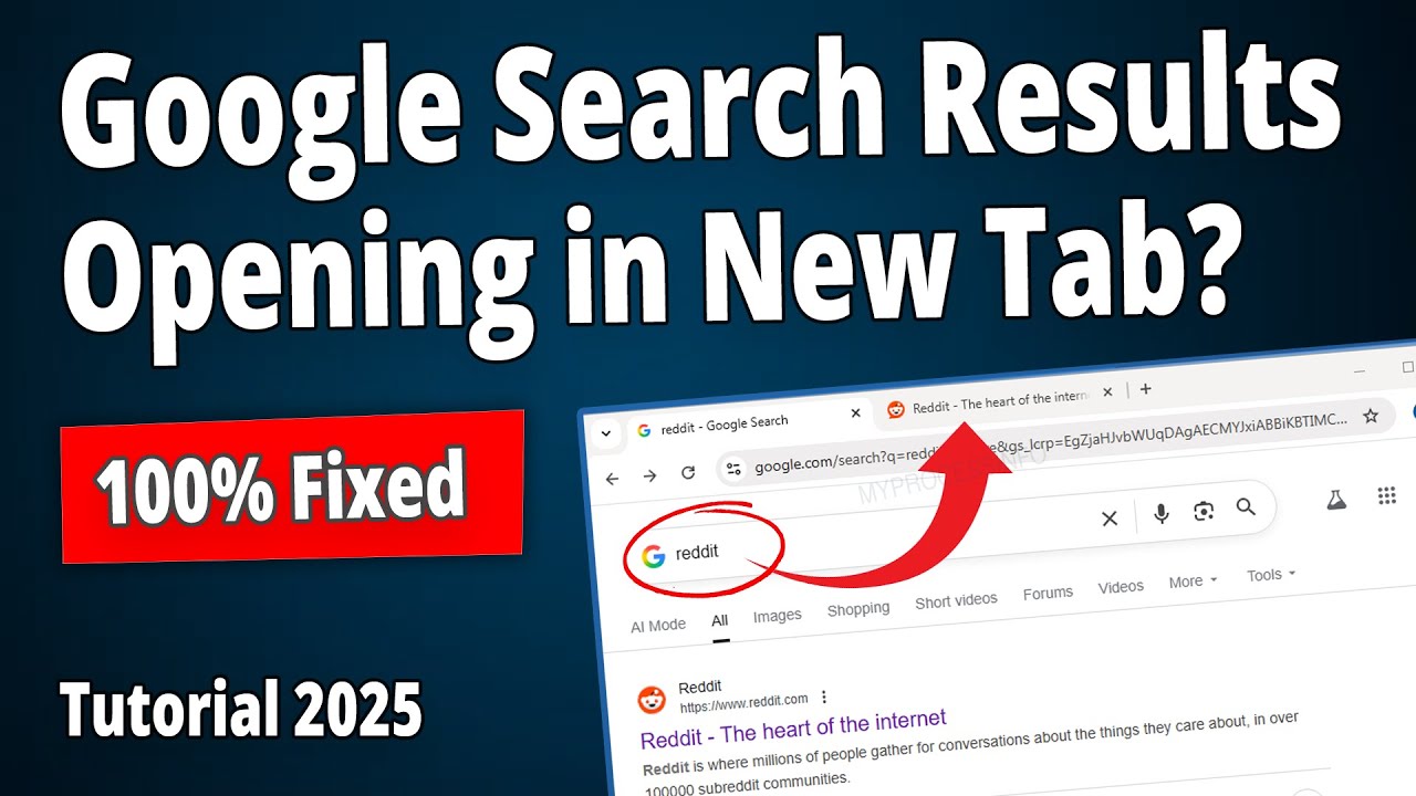 [SOLVED] Stop Google Search Results Opening in New Tab in Chrome?