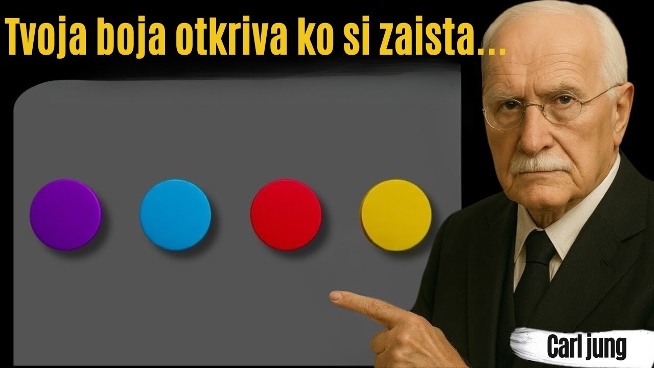 BOJA KOJU ODABEREŠ OTKRIĆE KO SI - PSIHOLOŠKI TEST KARLA JUNGA