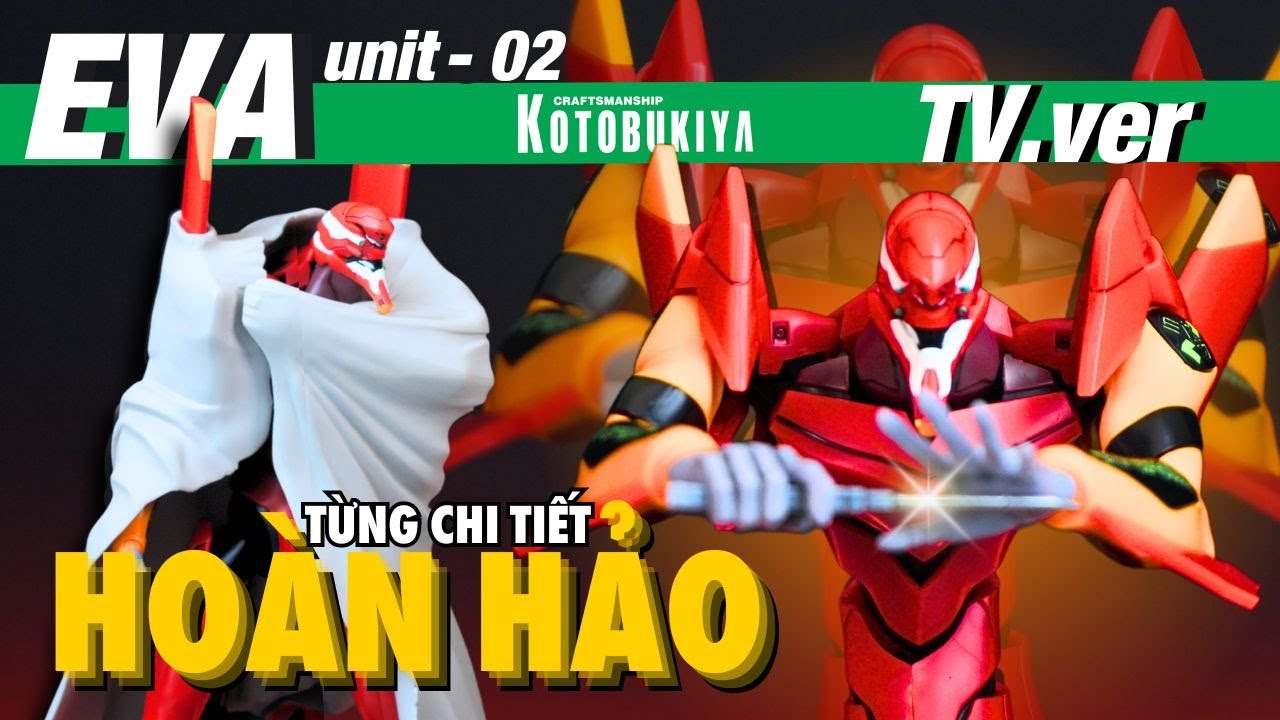 Lắp mô hình Evangelion type 02 TV Ver - Kotobukiya| Mô hình MECHA Evangelion chính hãng
