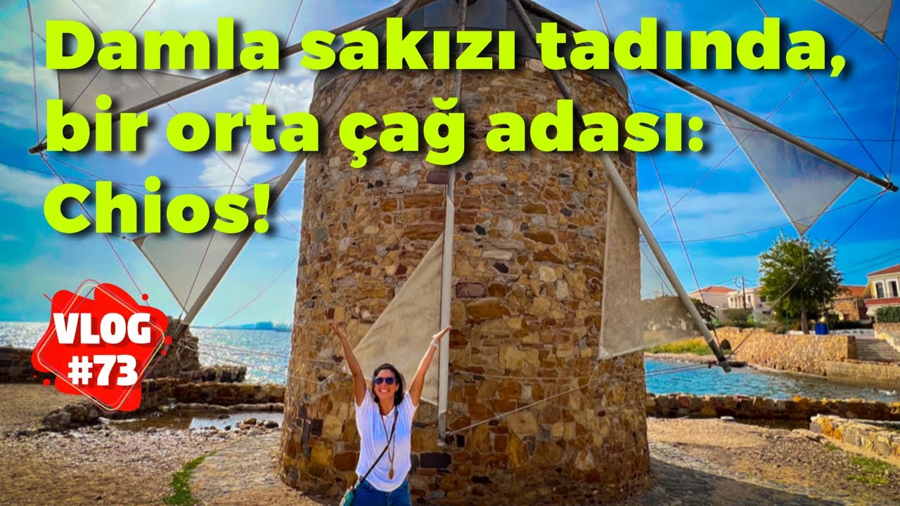 Damla sakızı tadında, bir orta çağ adası: 